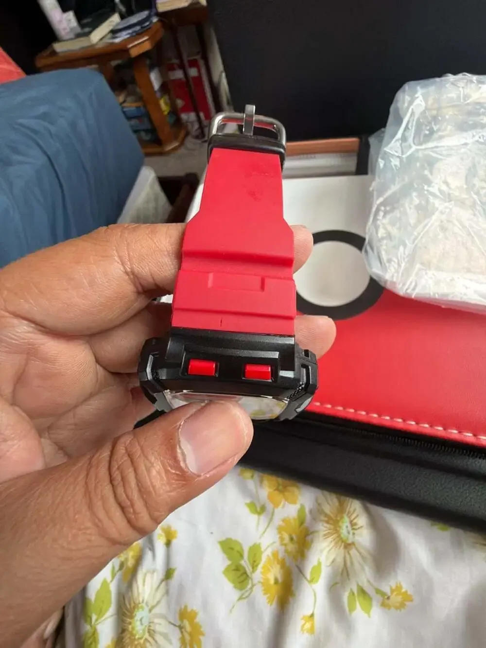 Armitron Pro Sport Digital Watch 40/8244 Red and Black